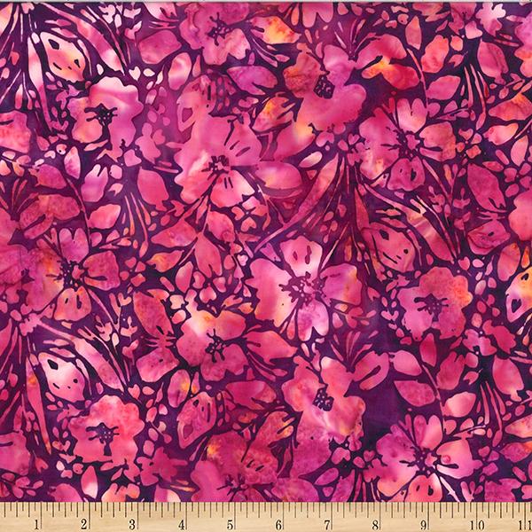 Bali_Batik-Painted_Floral_Ruby_W2606-143_Cotton_Fabric