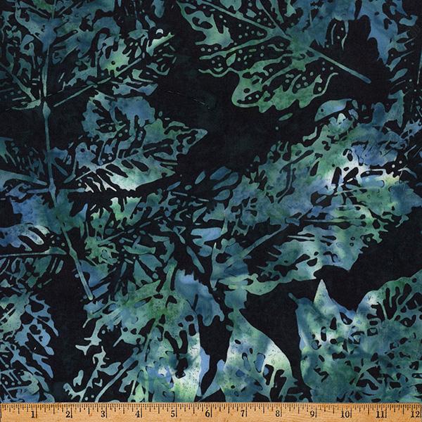 Bali_Batik-Xray_Leaves_Deep_Teal_X2650-703_Cotton_Fabric