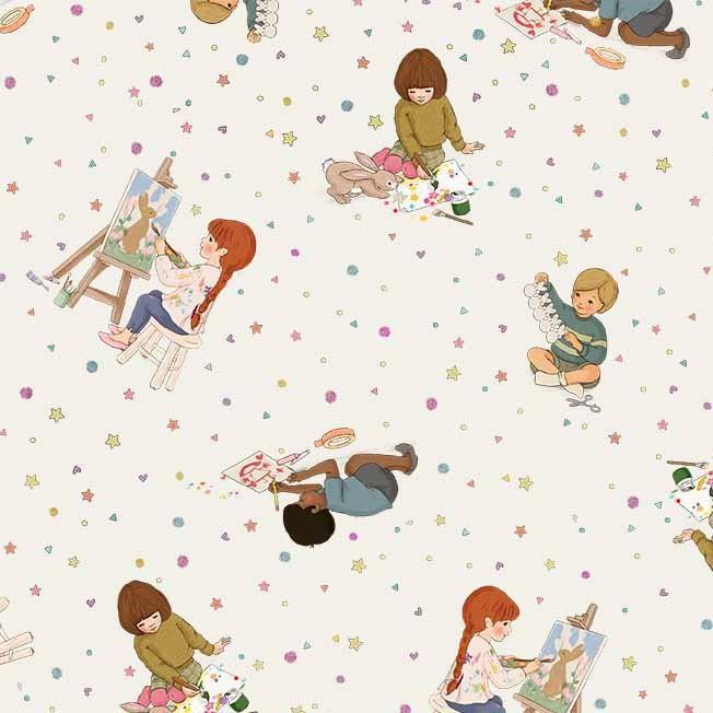 Belle_Boo-Arts_Crafts_Cream_DDC12783-CREM-D_Cotton_Fabric