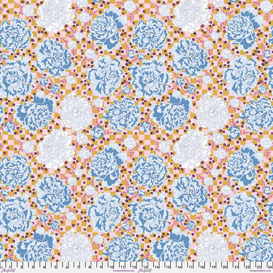 Blostma_Song-Berry_Ballroom_Cerulean_PWPE001_CERULEAN_Cotton_Fabric