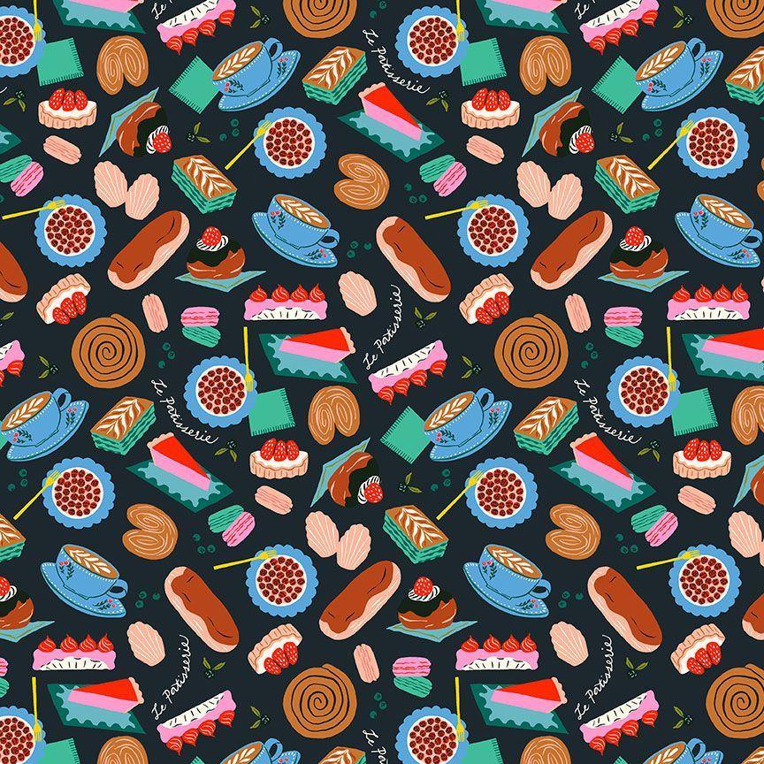 Boulangerie-Coal_STELLA-DFG3081-COAL_Cotton_Fabric