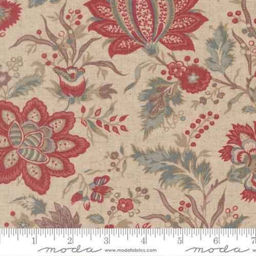 French_General_Fleur_De_Paris-Mochi_Canvas-Pearl_13990-11L_Cotton_Fabric