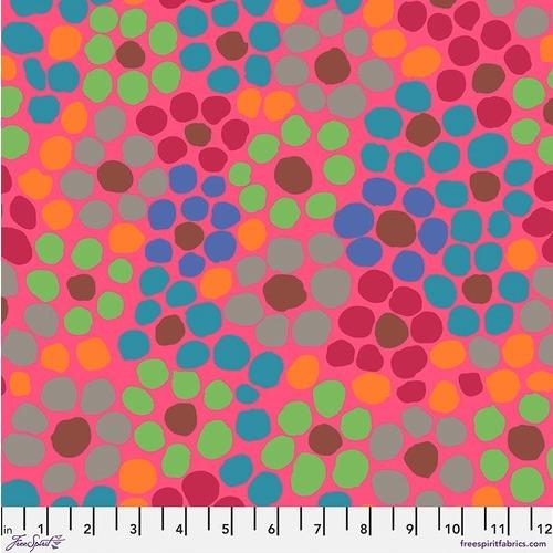 KF_Collective_February_2022-Flower_Dot_Pink_PWBM077_PINK_cotton_fabric