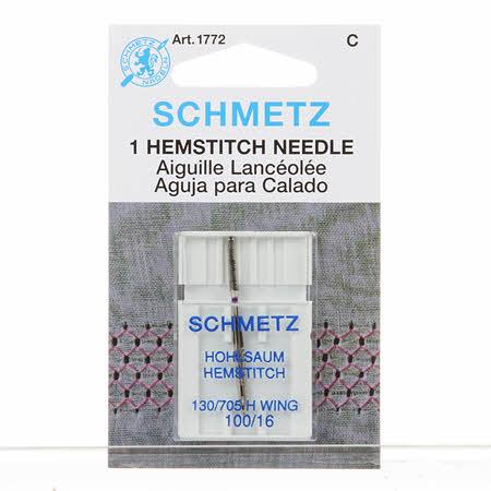 Schmetz_Hemstitch_Wing_Machine_Needle_Size_100_1ct