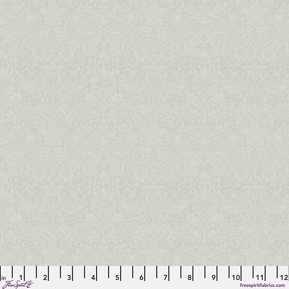 The_Trellis_Palette-Tonal_Strawberry_Thief_PWWM153_FARRINGDONGREY_Cotton_Fabric