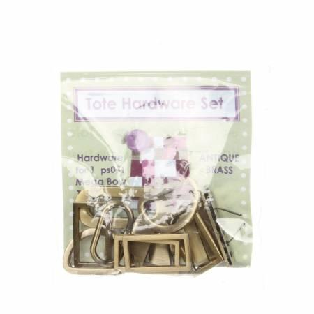Tote_Hardware_Set-Antique_Brass_PSH015