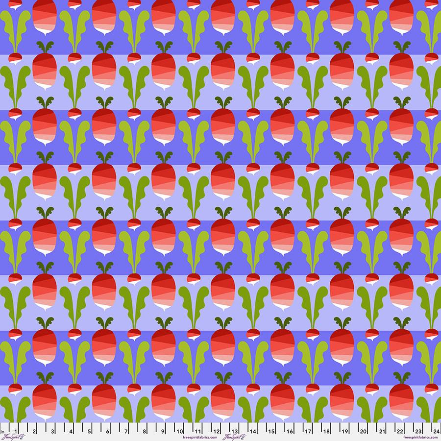 Vegetable_Patch-Radish_Red_PWJS187_RED_Cotton_Fabric
