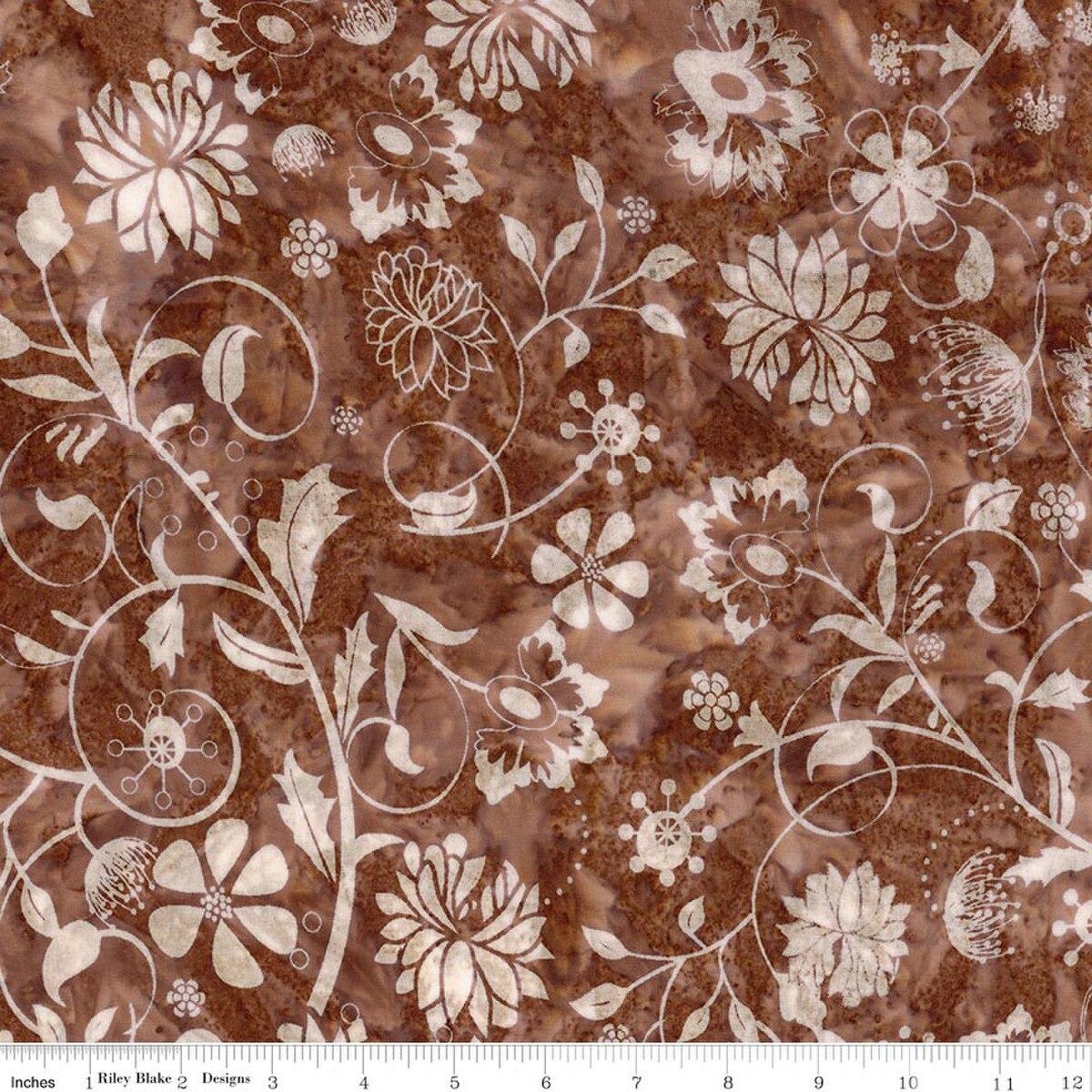 Wild_Blossoms_Sew_Soft_Rayon-Walnut_BTR23567-138_Rayon_Fabric